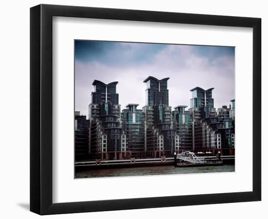 Urban Thameside-Craig Roberts-Framed Premium Giclee Print