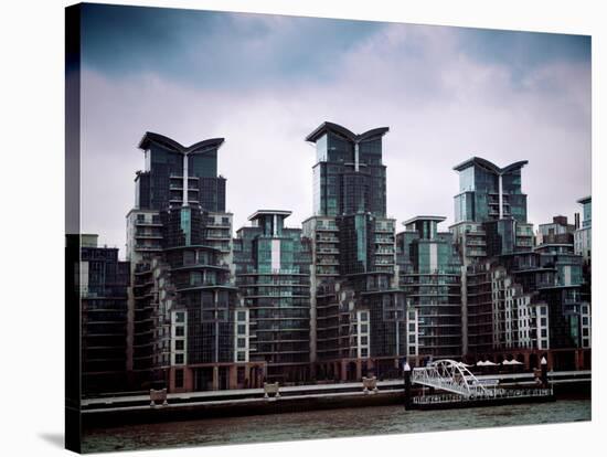 Urban Thameside-Craig Roberts-Stretched Canvas