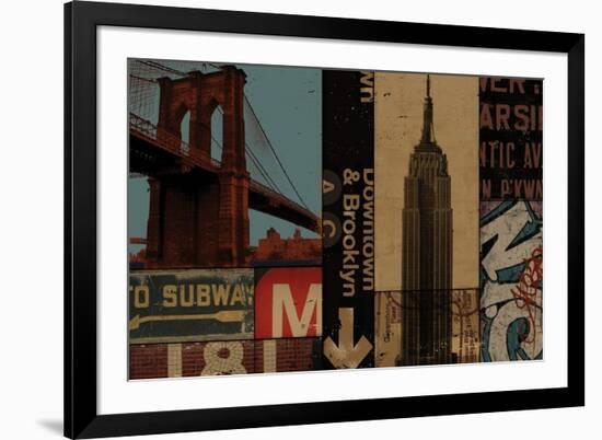 Urban Uptown II-Eric Yang-Framed Premium Giclee Print