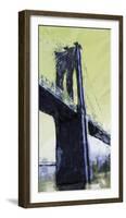 Urban Vertical Crossing-Malcolm Sanders-Framed Giclee Print