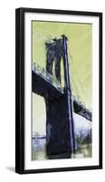 Urban Vertical Crossing-Malcolm Sanders-Framed Giclee Print