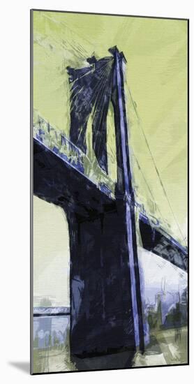 Urban Vertical Crossing-Malcolm Sanders-Mounted Giclee Print