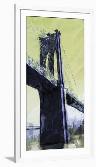 Urban Vertical Crossing-Malcolm Sanders-Framed Giclee Print