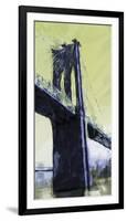 Urban Vertical Crossing-Malcolm Sanders-Framed Giclee Print