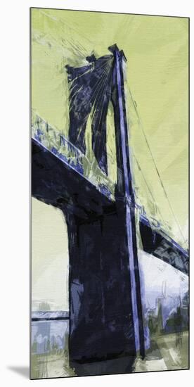 Urban Vertical Crossing-Malcolm Sanders-Mounted Giclee Print