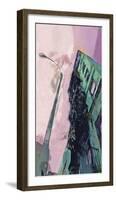 Urban Vertical Downtown-Malcolm Sanders-Framed Giclee Print