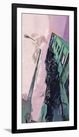Urban Vertical Downtown-Malcolm Sanders-Framed Giclee Print