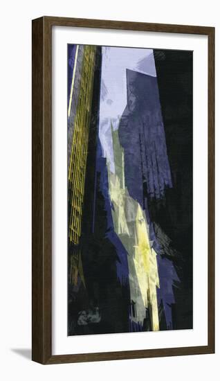 Urban Vertical Shadow-Malcolm Sanders-Framed Giclee Print