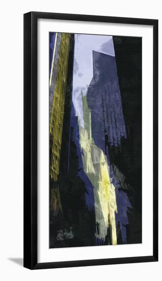 Urban Vertical Shadow-Malcolm Sanders-Framed Giclee Print