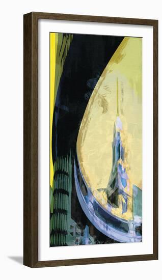 Urban Vertical Skyward-Malcolm Sanders-Framed Giclee Print