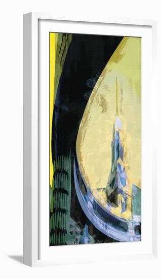 Urban Vertical Skyward-Malcolm Sanders-Framed Giclee Print