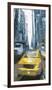 Urban Vertical Taxi-Malcolm Sanders-Framed Giclee Print