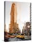 Urban Vibrations Series, Fine Art, Flatiron Building, Manhattan, New York City, United States-Philippe Hugonnard-Stretched Canvas