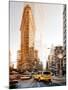 Urban Vibrations Series, Fine Art, Flatiron Building, Manhattan, New York City, United States-Philippe Hugonnard-Mounted Photographic Print