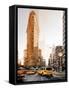 Urban Vibrations Series, Fine Art, Flatiron Building, Manhattan, New York City, United States-Philippe Hugonnard-Framed Stretched Canvas