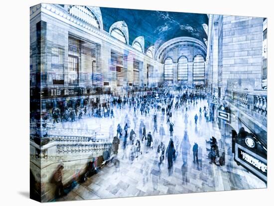 Urban Vibrations Series, Fine Art, Grand Central Terminal, Manhattan, New York City, United States-Philippe Hugonnard-Stretched Canvas