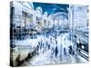 Urban Vibrations Series, Fine Art, Grand Central Terminal, Manhattan, New York City, United States-Philippe Hugonnard-Stretched Canvas