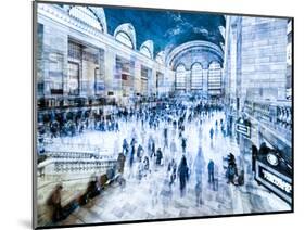 Urban Vibrations Series, Fine Art, Grand Central Terminal, Manhattan, New York City, United States-Philippe Hugonnard-Mounted Photographic Print