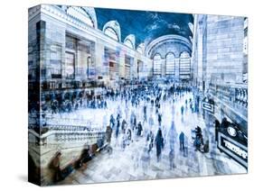 Urban Vibrations Series, Fine Art, Grand Central Terminal, Manhattan, New York City, United States-Philippe Hugonnard-Stretched Canvas