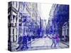 Urban Vibrations Series, Fine Art, Soho, Manhattan, New York City, United States-Philippe Hugonnard-Stretched Canvas
