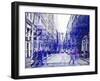 Urban Vibrations Series, Fine Art, Soho, Manhattan, New York City, United States-Philippe Hugonnard-Framed Photographic Print