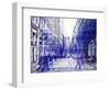 Urban Vibrations Series, Fine Art, Soho, Manhattan, New York City, United States-Philippe Hugonnard-Framed Photographic Print