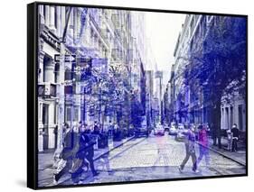 Urban Vibrations Series, Fine Art, Soho, Manhattan, New York City, United States-Philippe Hugonnard-Framed Stretched Canvas