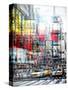 Urban Vibrations Series, Fine Art, Times Square, Manhattan, New York City, United States-Philippe Hugonnard-Stretched Canvas