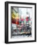 Urban Vibrations Series, Fine Art, Times Square, Manhattan, New York City, United States-Philippe Hugonnard-Framed Photographic Print