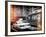 Urban View with Yellow Taxi on Manhattan-Philippe Hugonnard-Framed Photographic Print