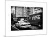 Urban View with Yellow Taxi on Manhattan-Philippe Hugonnard-Mounted Art Print