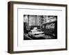 Urban View with Yellow Taxi on Manhattan-Philippe Hugonnard-Framed Art Print