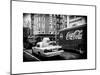 Urban View with Yellow Taxi on Manhattan-Philippe Hugonnard-Mounted Art Print