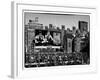 Urban Winter Scene View at Meatpacking District-Philippe Hugonnard-Framed Art Print