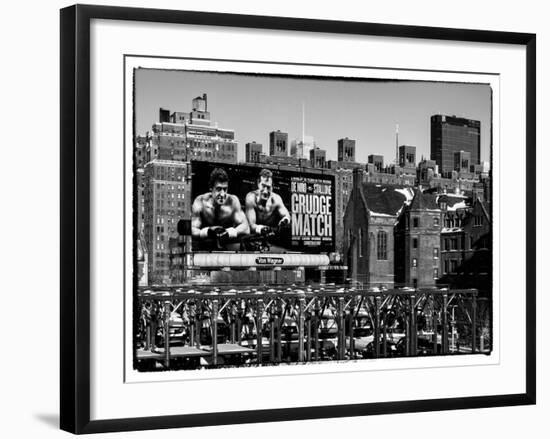 Urban Winter Scene View at Meatpacking District-Philippe Hugonnard-Framed Art Print