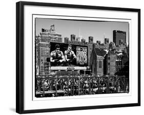 Urban Winter Scene View at Meatpacking District-Philippe Hugonnard-Framed Art Print