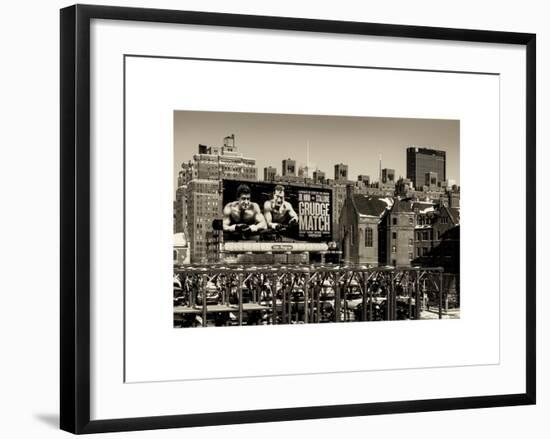 Urban Winter Scene View at Meatpacking District-Philippe Hugonnard-Framed Art Print