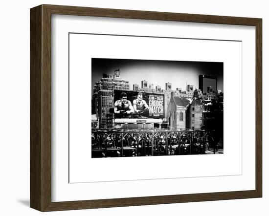 Urban Winter Scene View at Meatpacking District-Philippe Hugonnard-Framed Art Print