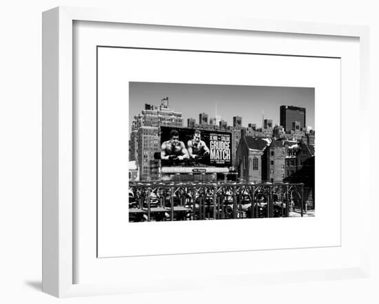 Urban Winter Scene View at Meatpacking District-Philippe Hugonnard-Framed Art Print