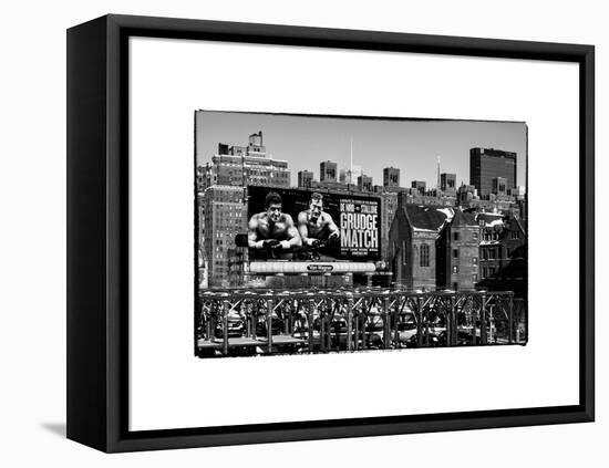 Urban Winter Scene View at Meatpacking District-Philippe Hugonnard-Framed Stretched Canvas