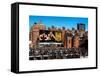 Urban Winter Scene View at Meatpacking District-Philippe Hugonnard-Framed Stretched Canvas