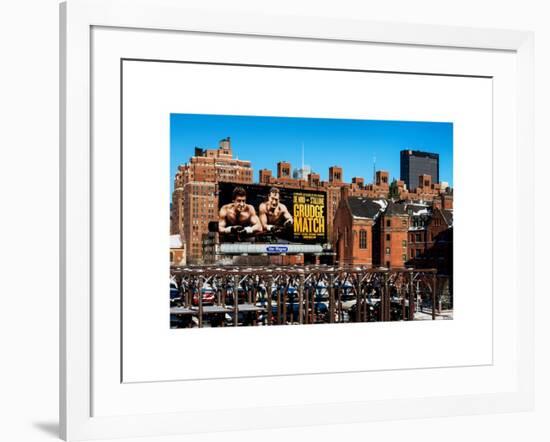 Urban Winter Scene View at Meatpacking District-Philippe Hugonnard-Framed Art Print