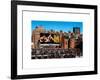 Urban Winter Scene View at Meatpacking District-Philippe Hugonnard-Framed Art Print