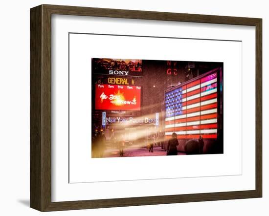 Urban Winter Scene-Philippe Hugonnard-Framed Art Print