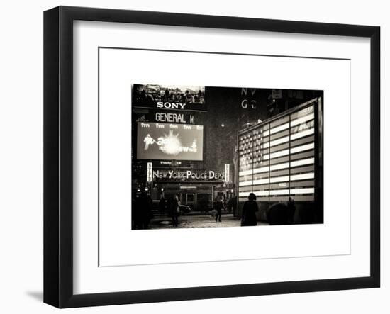 Urban Winter Scene-Philippe Hugonnard-Framed Art Print