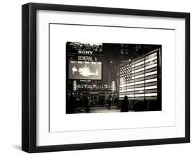 Urban Winter Scene-Philippe Hugonnard-Framed Art Print