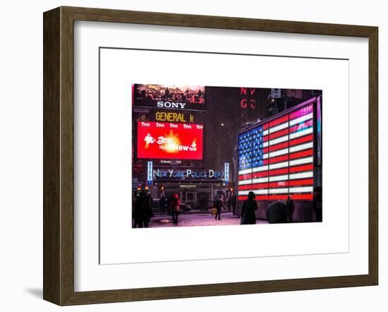 Urban Winter Scene-Philippe Hugonnard-Framed Art Print