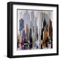 Urbania 1-Robert Seguin-Framed Art Print