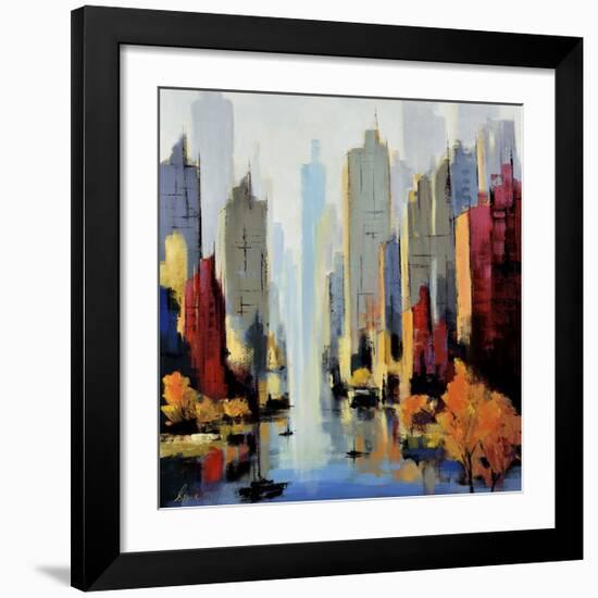 Urbania 90-Robert Seguin-Framed Giclee Print