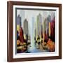 Urbania 90-Robert Seguin-Framed Giclee Print